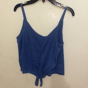 Sweater knit tank top